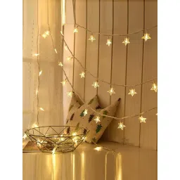 Xergy White Plastic Star String Fairy 14 Led Decoration Lights-picture-38