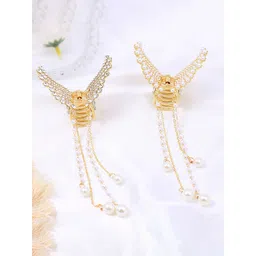 Xivir Women Set of 3 Embellished Claw Clips-picture-34