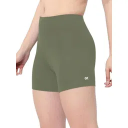 Xjarvis Women Mid-Rise Yoga Sports Shorts-picture-34