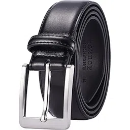 xouxou Men's Casual Leather Jeans Belts Classic Work Business Dress Belt with Prong Buckle for Men-picture-15