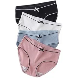 XOWONA Anti Bacterial Super Combed Cotton Panty for Women Hipster, Moisture Wicking Soft & Breathable Underwear Panties (Free Size)(Waist:M to 2XL Inch)-picture-10