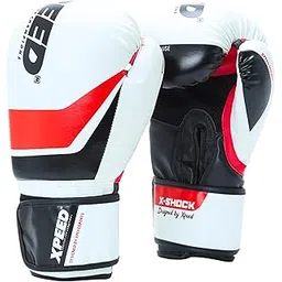 XPEED Boxing Gloves, XP2473 X-Shock Sparring Gloves for Boxing, MMA, Kickboxing, Muay Thai | Fight Boxing for Men & Women | Moulded Inner Foam | Inner Lining & Reinforced Stitching (14oz, Red)-picture-27