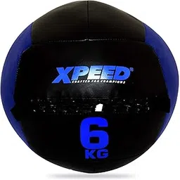 XPEED Wall Ball Soft Coated Heavy Exercise Wall Ball Cross fit Ball Unisex Strength Gym Ball for Workout Unisex Strength Fitness Training Weight Ball (6.00)-picture-28