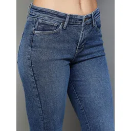 Xpose Women Comfort Flared Light Fade Stretchable Jeans image 4