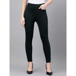 Xpose Women Comfort Flexible Slim Fit Trouser-picture-20