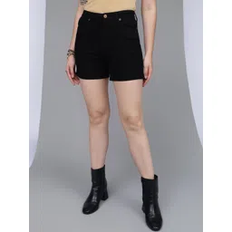 Xpose Women High-Rise Denim Shorts-picture-40