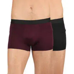 xqsee Men Pack of 2 Trunks with Elasticated Waist-picture-52