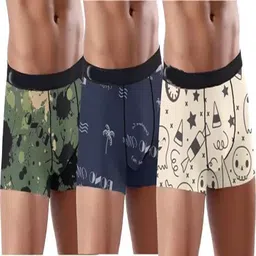 xqsee Pack of 3 Men Trunk-picture-25
