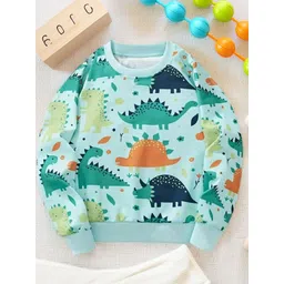 Xsole Boys Animal Printed Pullover-image-40