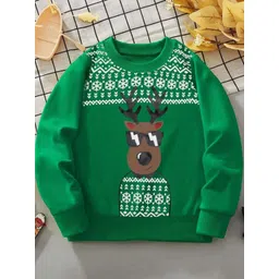 Xsole Boys Animal Printed Pullover Sweater-picture-12