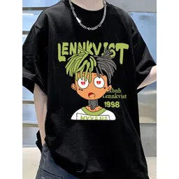 Xsole Boys Graphic Printed Oversized T-shirt-picture-14