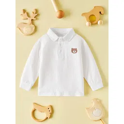 Xsole Boys Graphic Printed Polo Collar Full Sleeves Tshirts-picture-42