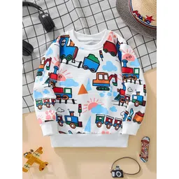 Xsole Boys Graphic Printed Pullover-picture-40