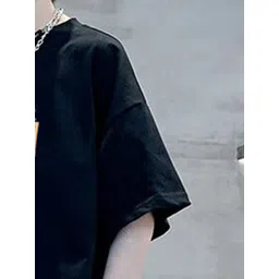 Xsole Boys Graphic Printed Round Neck Cotton Oversized T-shirt-picture-53