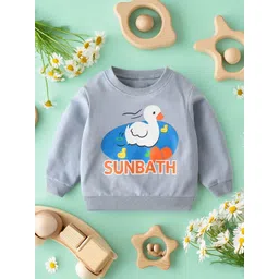 Xsole Boys Graphic Printed Round Neck Pullover Sweater-picture-48