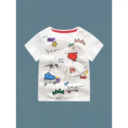 Xsole Boys Graphic Printed Round Neck T-Shirt-picture-37