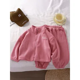 Xsole Boys High Neck Sweatshirt & Trousers Clothing Set-picture-31