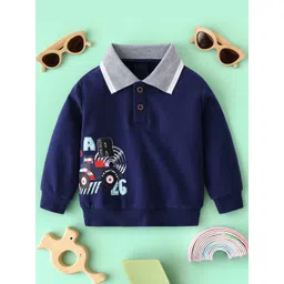 Xsole Boys Printed Pullover-image-5