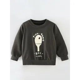 Xsole Boys Printed Pullover Sweatshirt-image-38