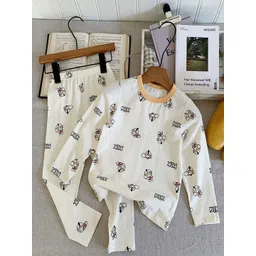 Xsole Boys Printed T-shirt with Pyjamas-picture-38