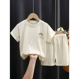Xsole Boys Printed T-shirt With Shorts-picture-24