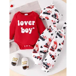 Xsole Boys Printed T-shirt with Trousers-picture-28