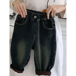 Xsole Boys Regular Fit Mid-Rise Heavy Fade Jeans-picture-21
