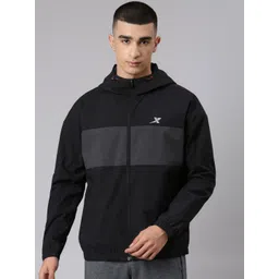 Xtep Men Colourblocked Windcheater Running Sporty Jacket-picture-25