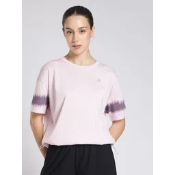 Xtep Tie And Dye Dyed Drop-Shoulder Sleeves Motion Dry Cotton Sports T-shirt-picture-11