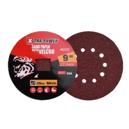 Xtra Power 225 mm #80 Grit Maroon Waterproof Sand Paper with Velcro (Pack of 500)-picture-27