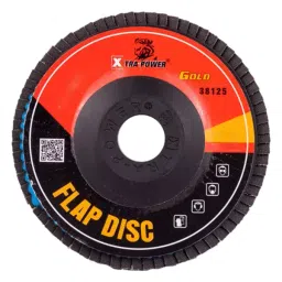 Xtra Power 5inch/125mm #60 Grit Aluminium Oxide Flap Disc Gold Series (Pack of 200)-picture-43