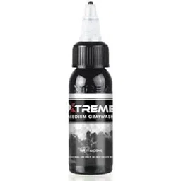 Xtreme Ink Greywashes, Unleash Artistry with Subtle Shades, Extra Light, Light, Medium, and Dark Graywash, Ethical, Sterilized, and Tattoo Pigment Dispersion (1/2oz, Xtreme Medium GREYWASH-15ML)-picture-27