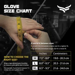 XTRIM X-Macho Leather Gym Gloves for Men & Women with Wrist Support Accessories for Weightlifting, Hand Exercise Gloves with Half-Finger Length for Gym Workout (M, Fits 7.5-8 Inches,Blue-Black) image 4