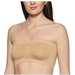 xx xonex Women's Nylon Wire Free Tube Bra (XX+TB BGE+CLR_Beige_Size 32)-picture-12