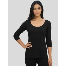 XYXX 3/4th Sleeve Warm Thermal Top For Women-picture-16