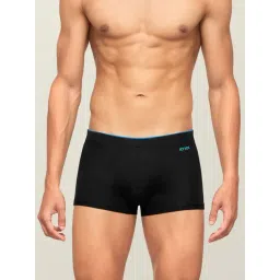 XYXX Black Mid Rise Solid Trunks-picture-15