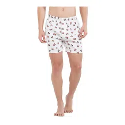 XYXX Blue, Black & White Printed Cotton Boxers (Pack Of 3) image 2