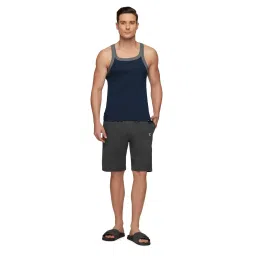 XYXX Blue Regular Fit Vest image 5