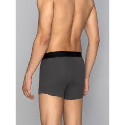 XYXX Charcoal Grey Cotton Trunks image 2