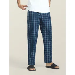 xyxx Checkmate Intellieaze Combed Cotton Checks Men Pyjama-picture-18