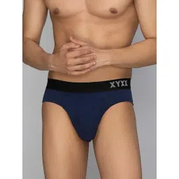 XYXX Dark Blue Cotton Briefs-picture-29