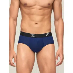 XYXX Dark Blue Regular Fit Briefs-picture-23