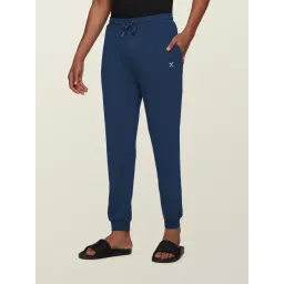 XYXX Dark Blue Regular Fit Joggers-picture-17