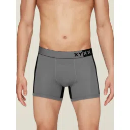 XYXX Grey & Black Micro Modal Trunks-picture-39