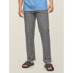 XYXX Grey Checks Pyjama-picture-34