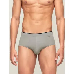 XYXX Grey Regular Fit Briefs-picture-23