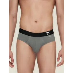 XYXX Grey Regular Fit Briefs-picture-20