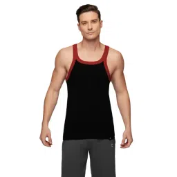 XYXX Jet Black Regular Fit Vest-picture-43