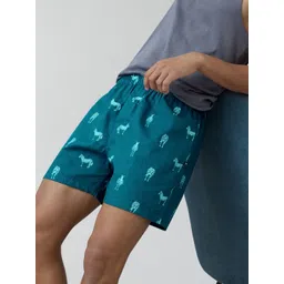 XYXX Men Blue & White Printed Super Combed Cotton Remix Boxers XYBOX17_-picture-22