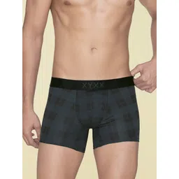 XYXX Men Checked Breathable Trunk XYTRNK179-image-18